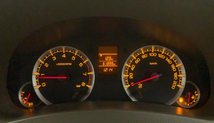 2013 Maruti Ertiga VXI, Petrol, Manual, 61,899 km, Odometer Image