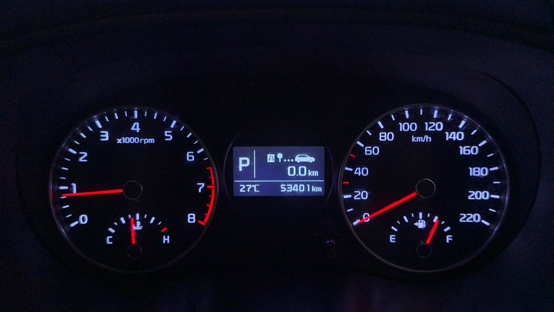 2017 Kia Picanto Ao Edition, Automatic, 53401 km, Odometer View