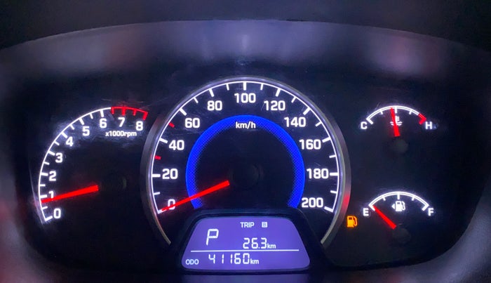 2018 Hyundai Grand i10 MAGNA AT 1.2 KAPPA VTVT, Petrol, Automatic, 41,160 km, Odometer Image