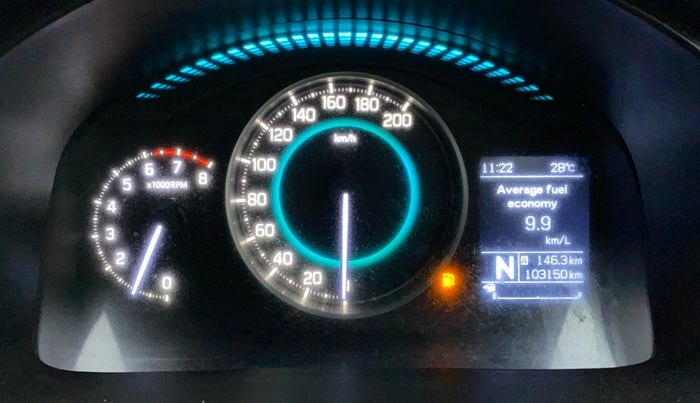 2017 Maruti IGNIS ALPHA 1.2 AMT, Petrol, Automatic, 1,03,150 km, Odometer Image