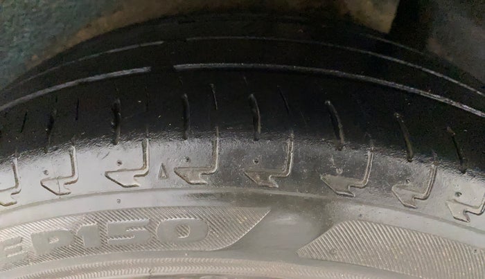 2017 Maruti IGNIS ALPHA 1.2 AMT, Petrol, Automatic, 1,03,150 km, Left Rear Tyre Tread