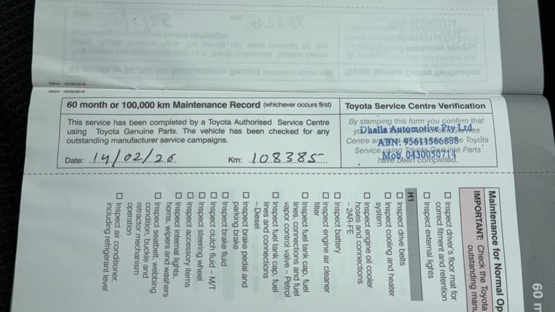 2017 Toyota RAV4 Gxl (4x4), Automatic, 121613 km, Service History
