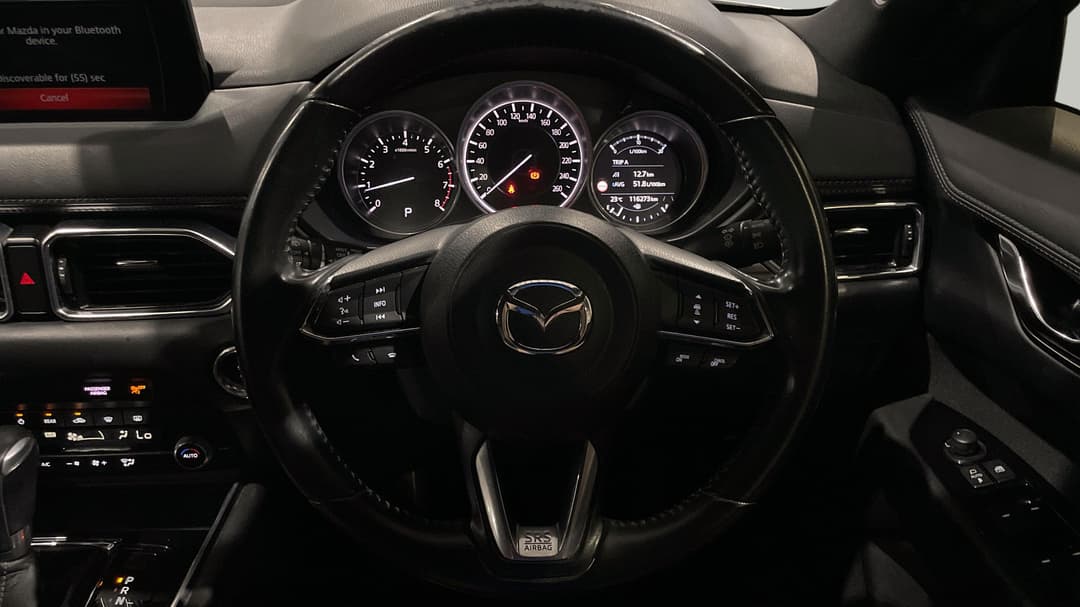 2021 Mazda CX-8 Sport (FWD), Automatic, 116273 km, Steering Wheel Close-up