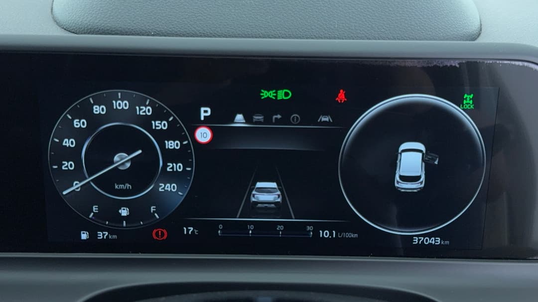 2023 Kia Seltos Gt-line (AWD) (sunroof), Automatic, 37043 km, Odometer View