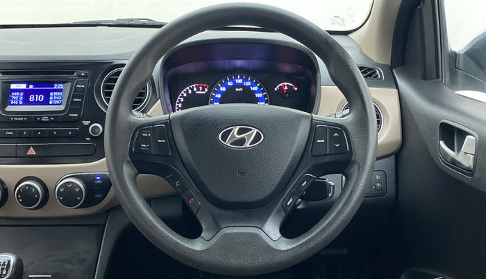 2015 Hyundai Xcent S 1.2, Petrol, Manual, 38,025 km, Steering Wheel Close Up