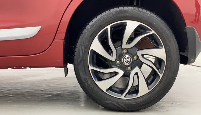 2020 Toyota Glanza V CVT, Petrol, Automatic, 6,593 km, Left Rear Wheel