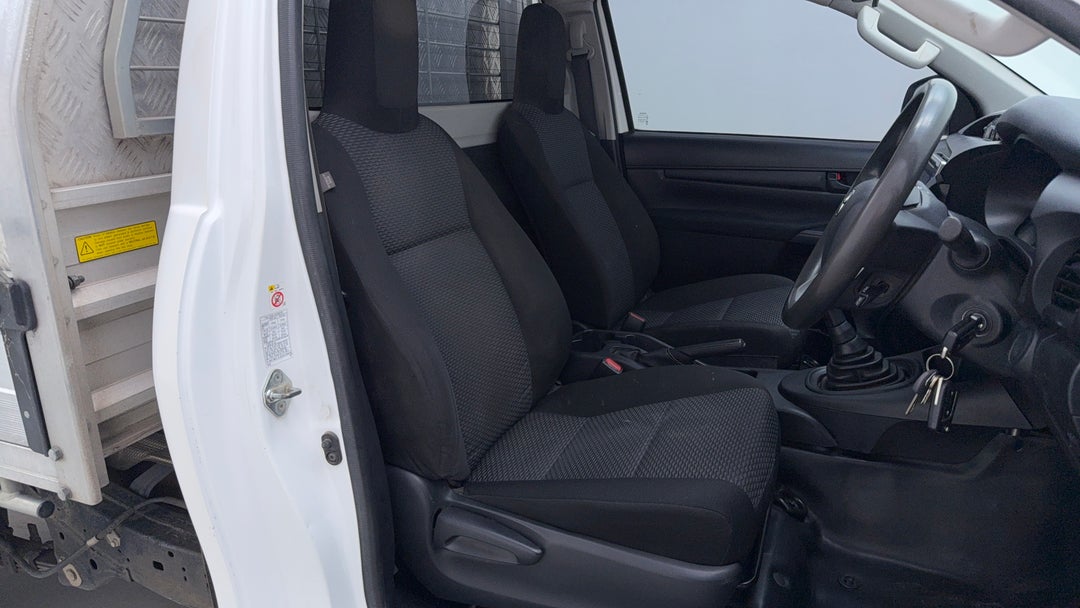 Right Side Front Door Cabin View