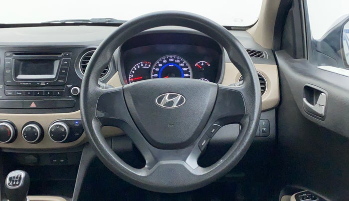 2013 Hyundai Grand i10 SPORTZ 1.2 KAPPA VTVT, Petrol, Manual, 31,279 km, Steering Wheel Close Up