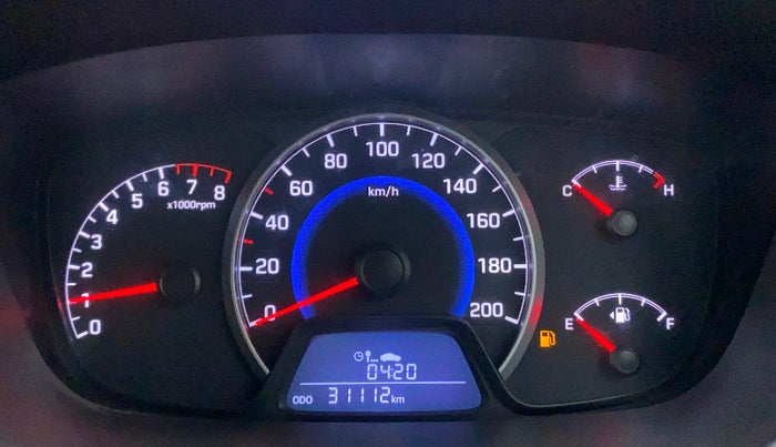 2013 Hyundai Grand i10 SPORTZ 1.2 KAPPA VTVT, Petrol, Manual, 31,279 km, Odometer Image