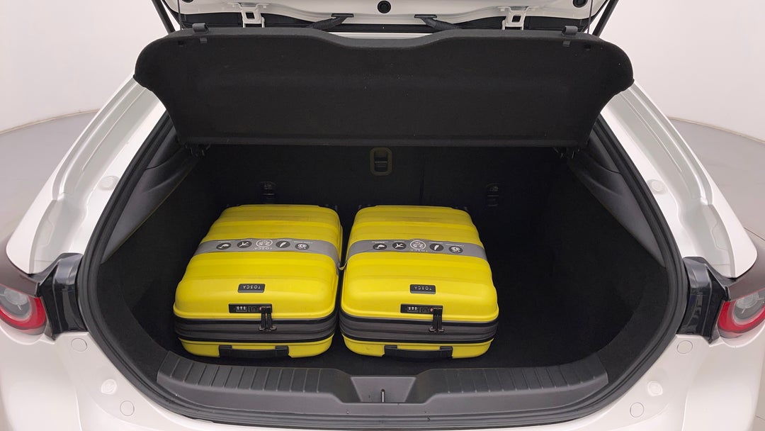 Boot Inside View with Luggage