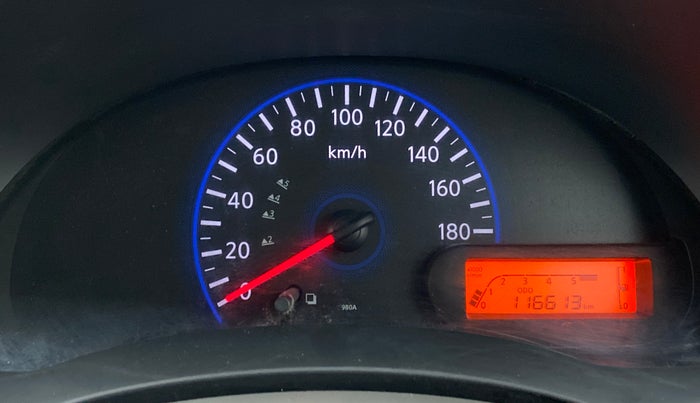 2016 Datsun Go A, Petrol, Manual, 1,16,613 km, Odometer Image