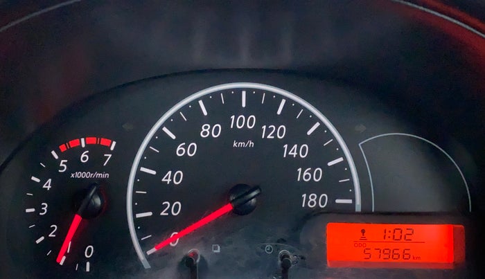 2017 Nissan Micra Active XV, Petrol, Manual, 58,186 km, Odometer Image