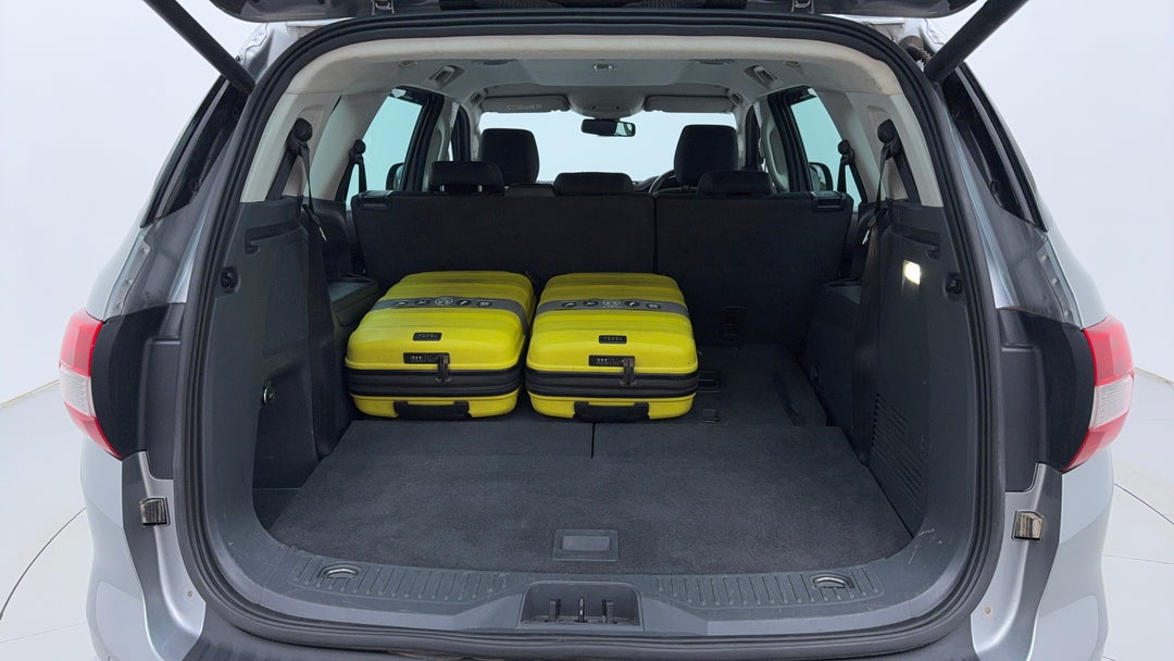 Boot Inside View with Luggage