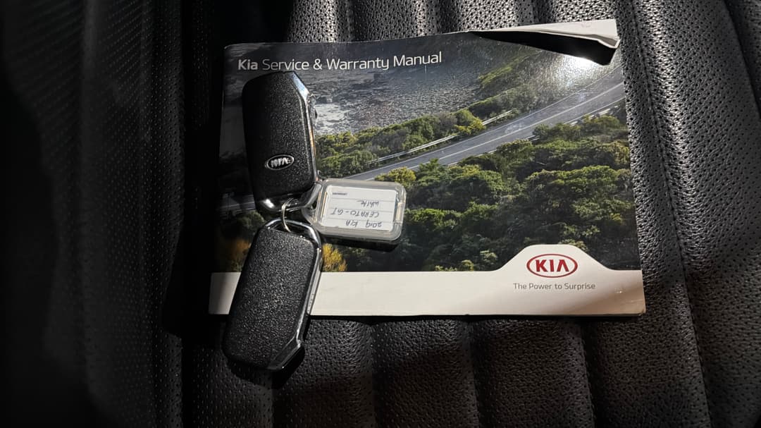 2019 Kia Cerato Gt Safety Pack, Automatic, 103911 km, Key Close-up