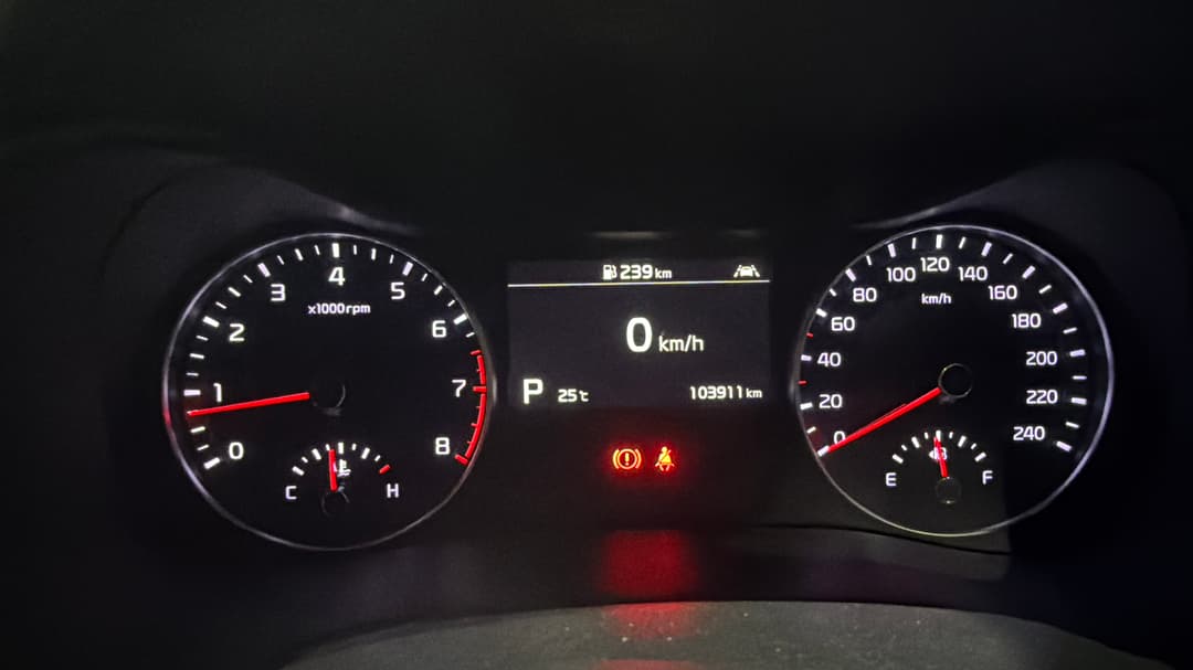 2019 Kia Cerato Gt Safety Pack, Automatic, 103911 km, Odometer View