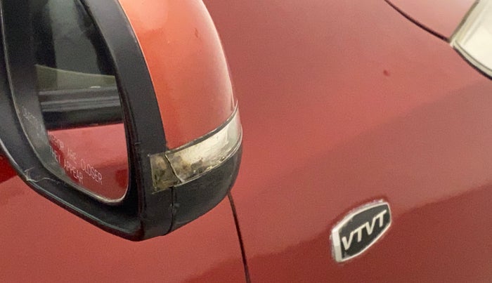 2013 Hyundai i10 SPORTZ 1.2, CNG, Manual, 54,767 km, Right rear-view mirror - Indicator light has minor damage