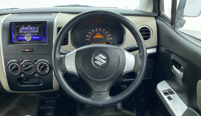 2015 Maruti Wagon R 1.0 LXI, Petrol, Manual, 1,47,680 km, Steering Wheel Close Up