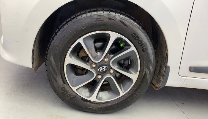 2017 Hyundai Grand i10 ASTA 1.2 KAPPA VTVT, Petrol, Manual, 90,718 km, Left Front Wheel