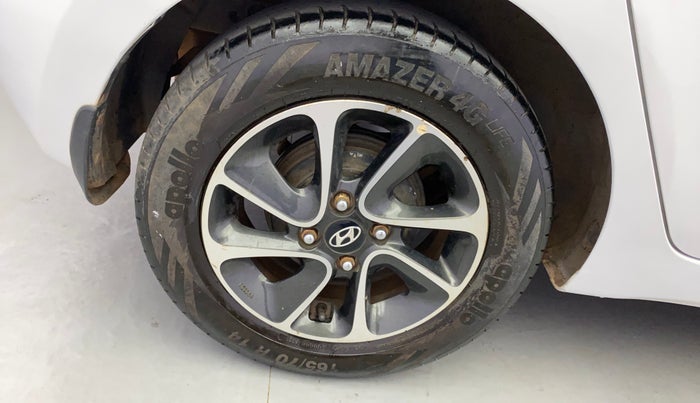2017 Hyundai Grand i10 ASTA 1.2 KAPPA VTVT, Petrol, Manual, 90,718 km, Right Rear Wheel