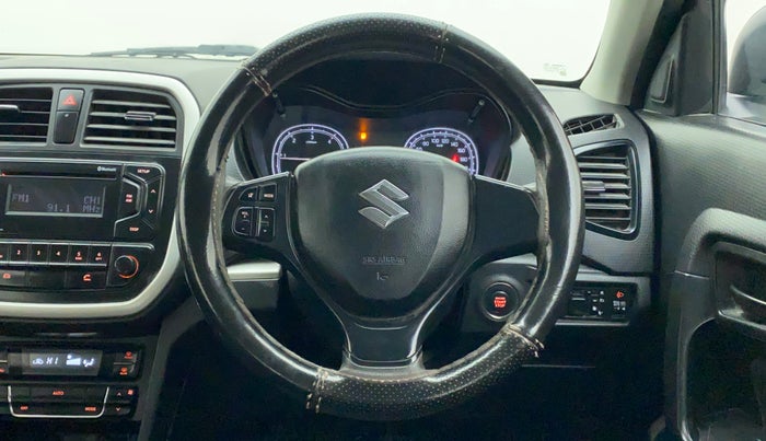 2020 Maruti Vitara Brezza VXI, Petrol, Manual, 46,950 km, Steering Wheel Close Up