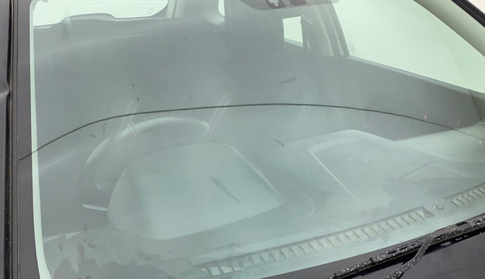2020 Maruti Vitara Brezza VXI, Petrol, Manual, 46,950 km, Front windshield - Minor spot on windshield