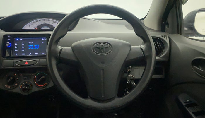 2012 Toyota Etios Liva G, Petrol, Manual, 52,656 km, Steering Wheel Close Up
