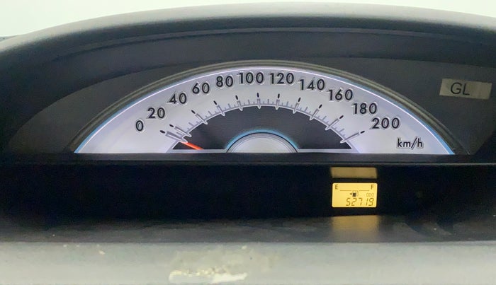 2012 Toyota Etios Liva G, Petrol, Manual, 52,656 km, Odometer Image