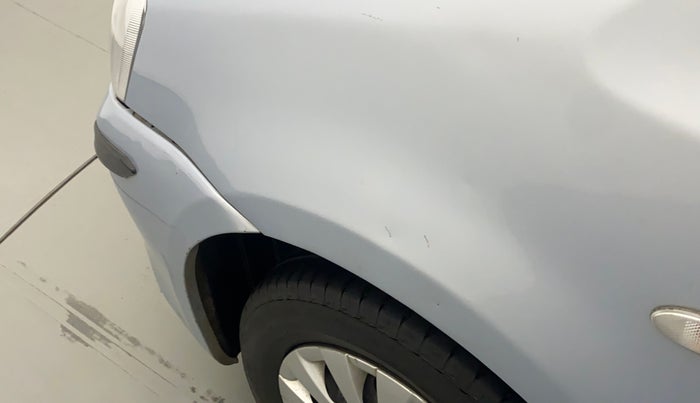 2012 Toyota Etios Liva G, Petrol, Manual, 52,656 km, Left fender - Slightly dented