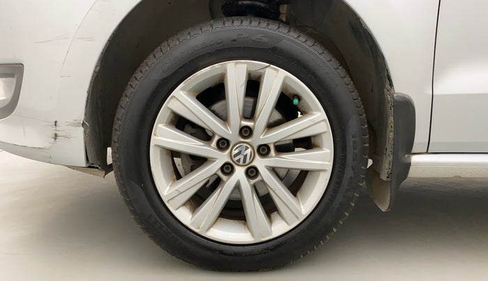2012 Volkswagen Polo HIGHLINE1.2L, Petrol, Manual, 65,791 km, Left Front Wheel