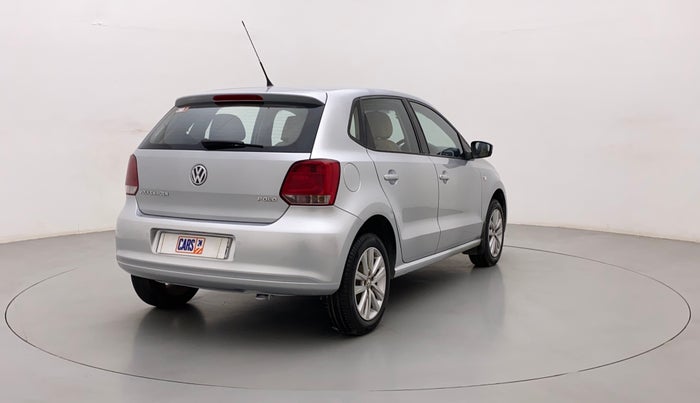 2012 Volkswagen Polo HIGHLINE1.2L, Petrol, Manual, 65,791 km, Right Back Diagonal