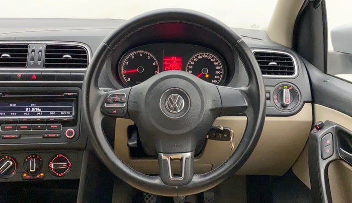 2012 Volkswagen Polo HIGHLINE1.2L, Petrol, Manual, 65,791 km, Steering Wheel Close Up