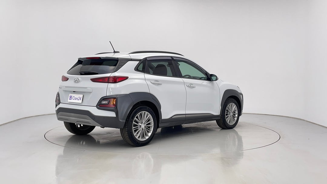 2017 Hyundai Kona Elite (FWD), Automatic, 63352 km, Right Back Diagonal (45- Degree) View