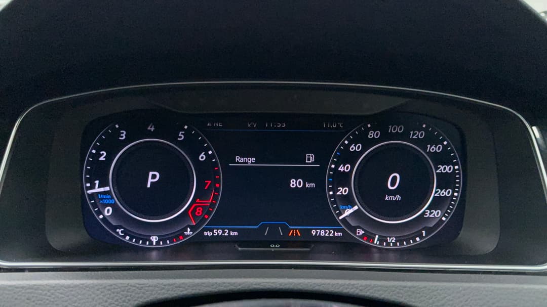 2018 Volkswagen Golf R, Automatic, 97822 km, Odometer View