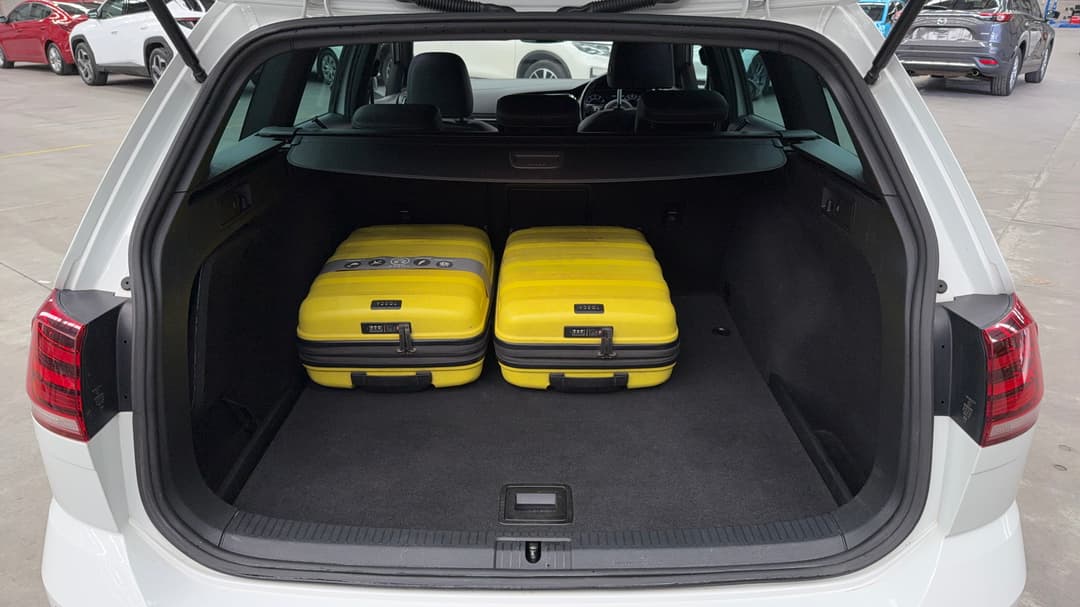 2018 Volkswagen Golf R, Automatic, 97822 km, Boot Inside View with Luggage