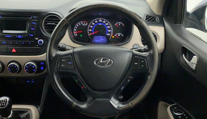 2015 Hyundai Grand i10 ASTA 1.2 KAPPA VTVT, Petrol, Manual, 25,182 km, Steering Wheel Close Up