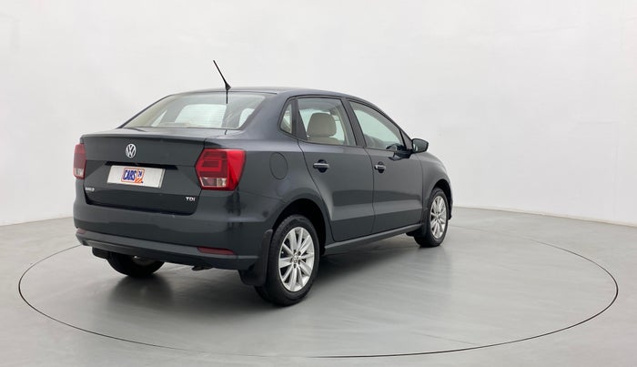 2017 Volkswagen Ameo HIGHLINE 1.5L AT (D), Diesel, Automatic, 77,821 km, Right Back Diagonal