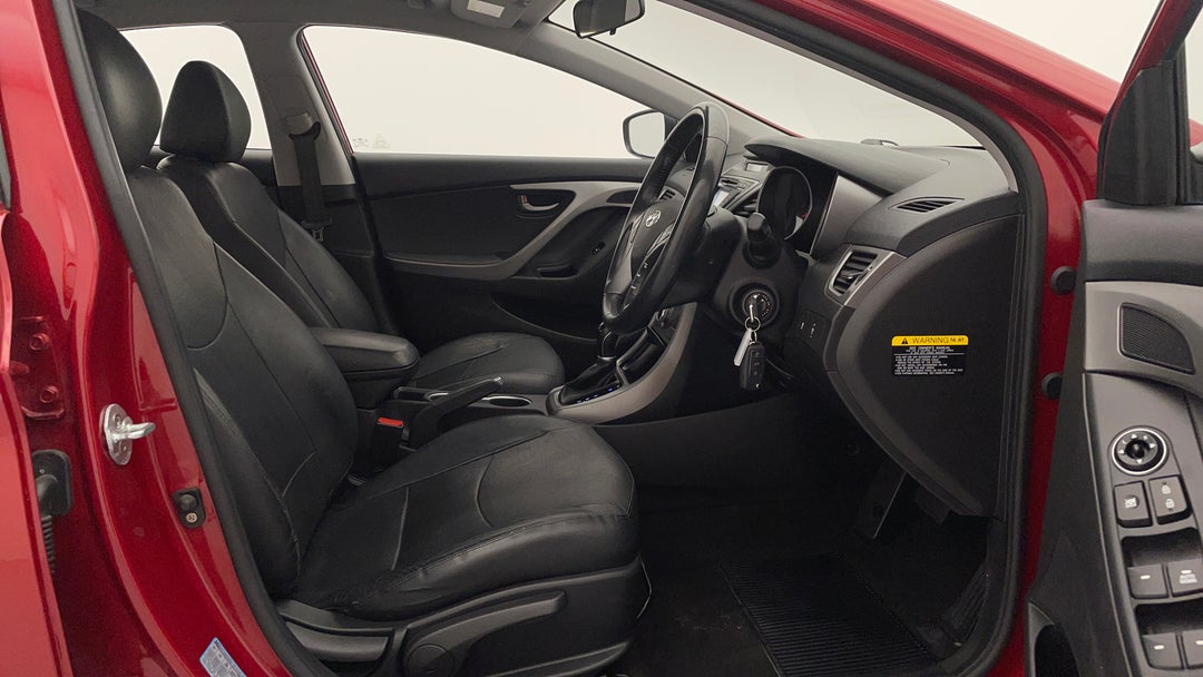 Right Side Front Door Cabin View