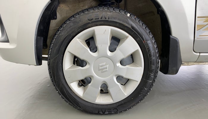 2015 Maruti Alto K10 VXI P, Petrol, Manual, 52,376 km, Left Front Wheel