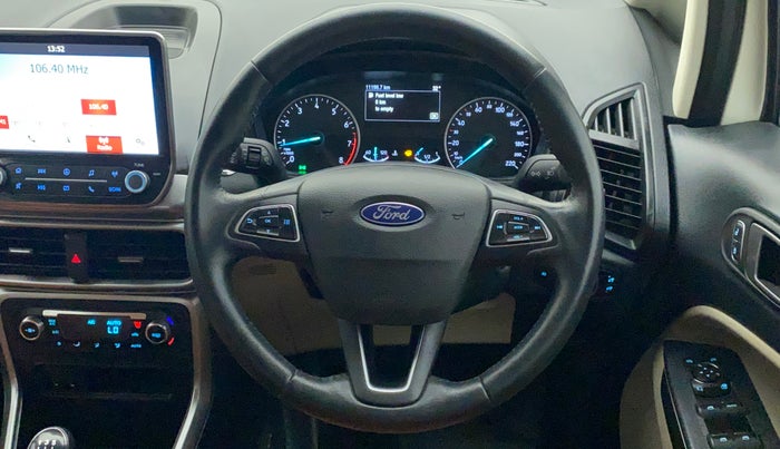 2020 Ford Ecosport TITANIUM 1.5L PETROL, Petrol, Manual, 11,198 km, Steering Wheel Close Up