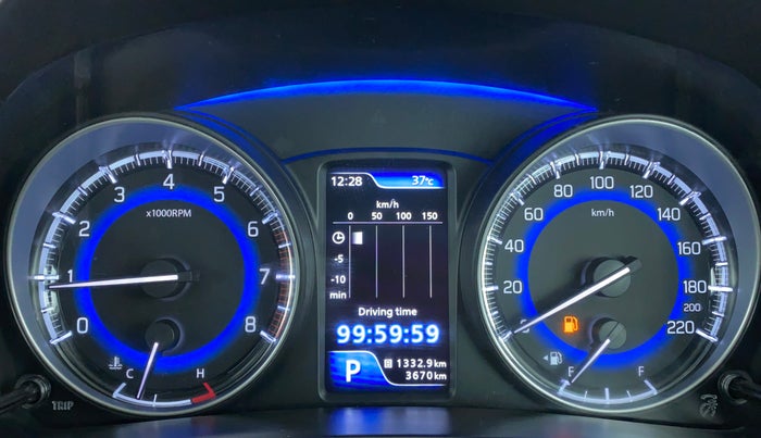 2021 Toyota Glanza V CVT, Petrol, Automatic, 3,858 km, Odometer Image
