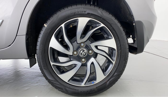 2021 Toyota Glanza V CVT, Petrol, Automatic, 3,858 km, Left Rear Wheel