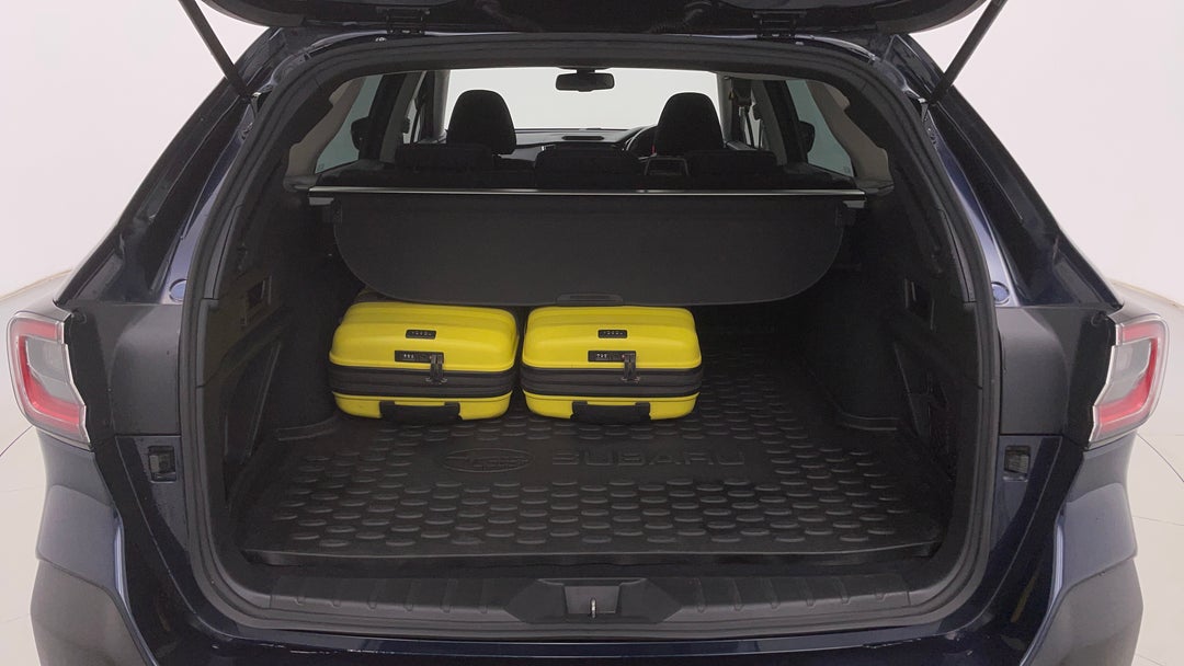 Boot Inside View with Luggage