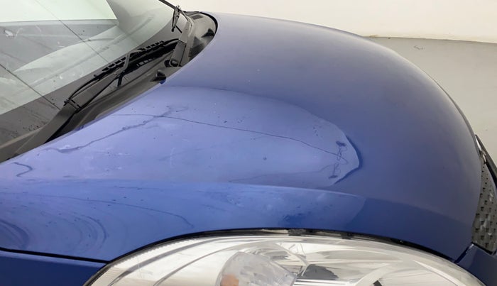 2014 Maruti Swift VXI, Petrol, Manual, 69,220 km, Bonnet (hood) - Paint has minor damage