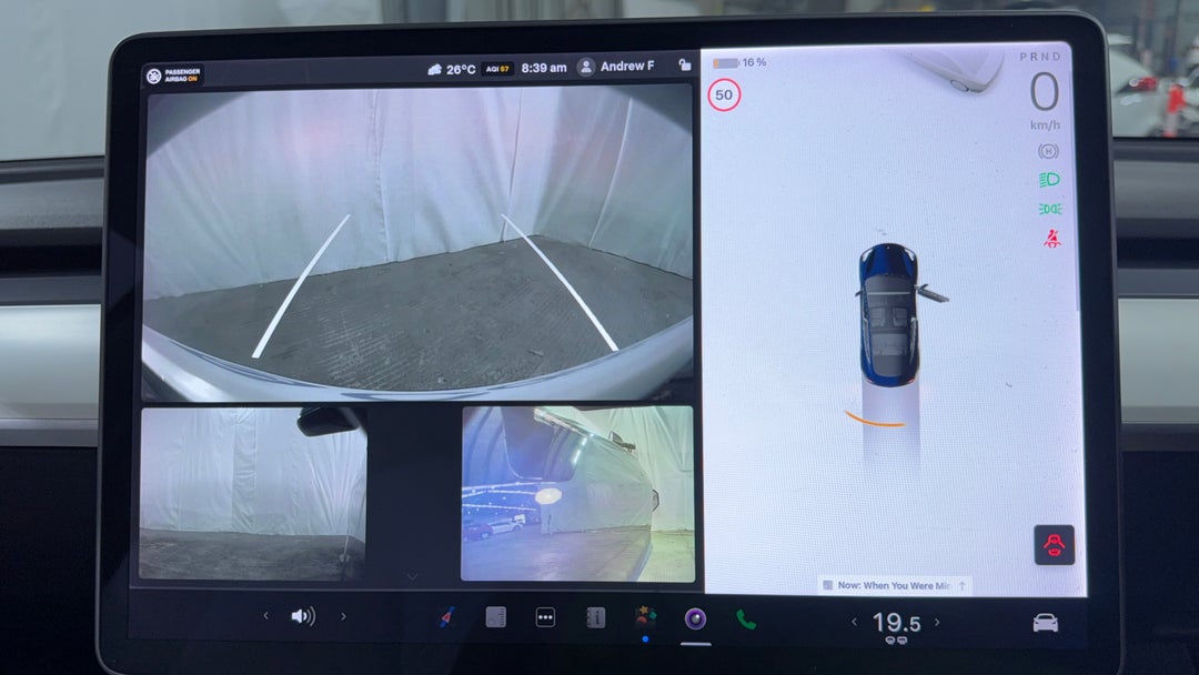 2021 Tesla Model 3 Standard Range Plus RWD, Automatic, 52580 km, Parking Camera