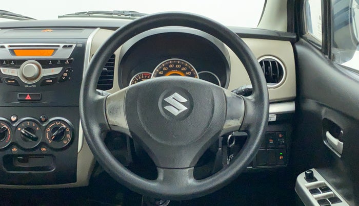 2014 Maruti Wagon R 1.0 VXI, Petrol, Manual, 32,849 km, Steering Wheel Close Up