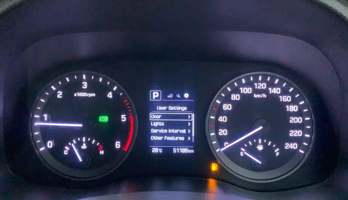 2018 Hyundai Tucson 2WD AT GL DIESEL, Diesel, Automatic, 51,520 km, Odometer Image