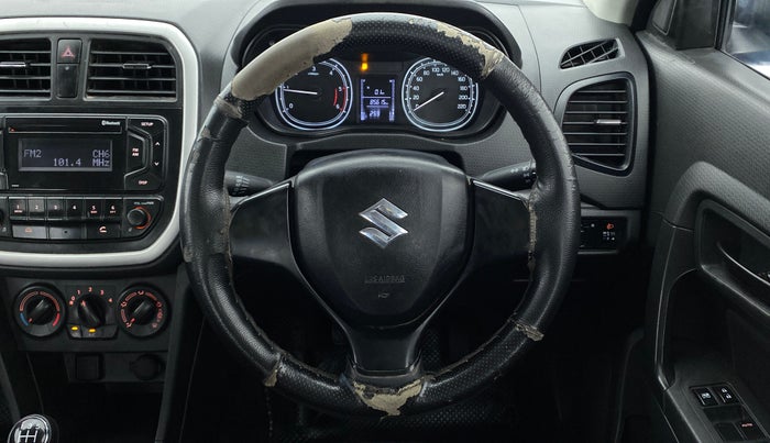 2016 Maruti Vitara Brezza VDI, Diesel, Manual, Steering Wheel Close Up