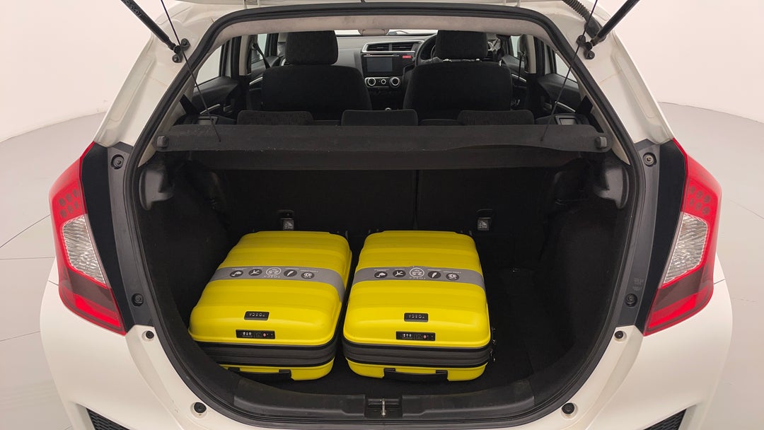 Boot Inside View with Luggage