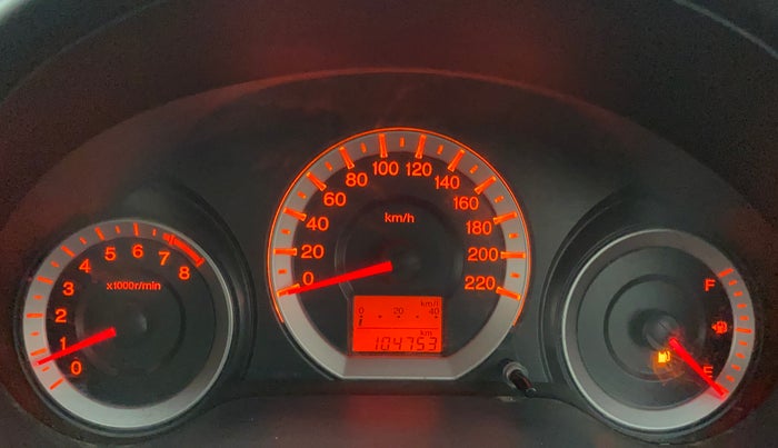 2011 Honda City 1.5L I-VTEC S MT, Petrol, Manual, 1,04,753 km, Odometer Image