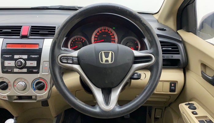 2011 Honda City 1.5L I-VTEC S MT, Petrol, Manual, 1,04,753 km, Steering Wheel Close Up
